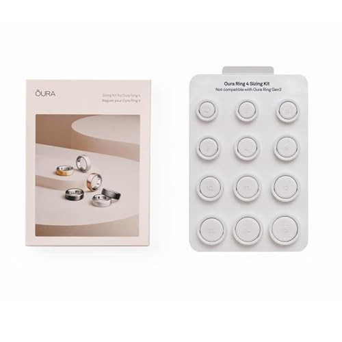 Oura Ring 4 Sizing Kit - Size Before You Buy Oura Ring 4 - Unique Sizing - Receive Credit for Purchase | Amazon (UK)