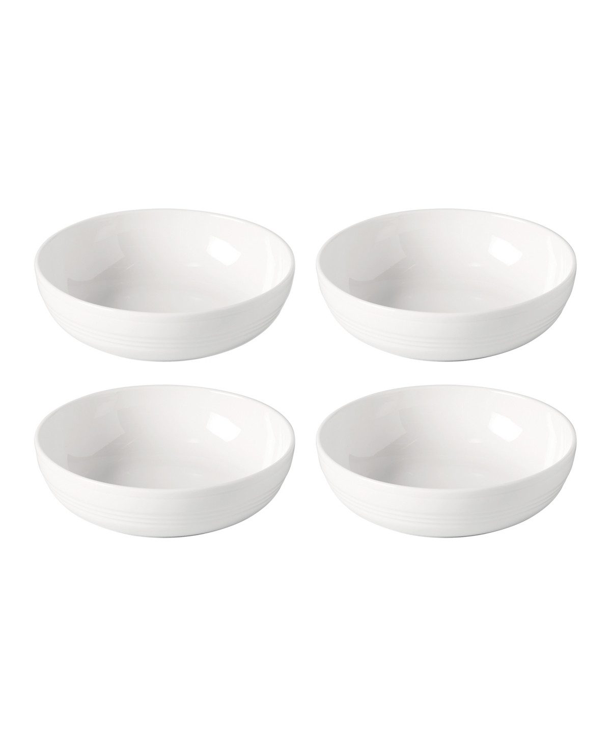 Lenox Tin Can Alley All-Purpose Bowls, Set of 4 - White | Macy's
