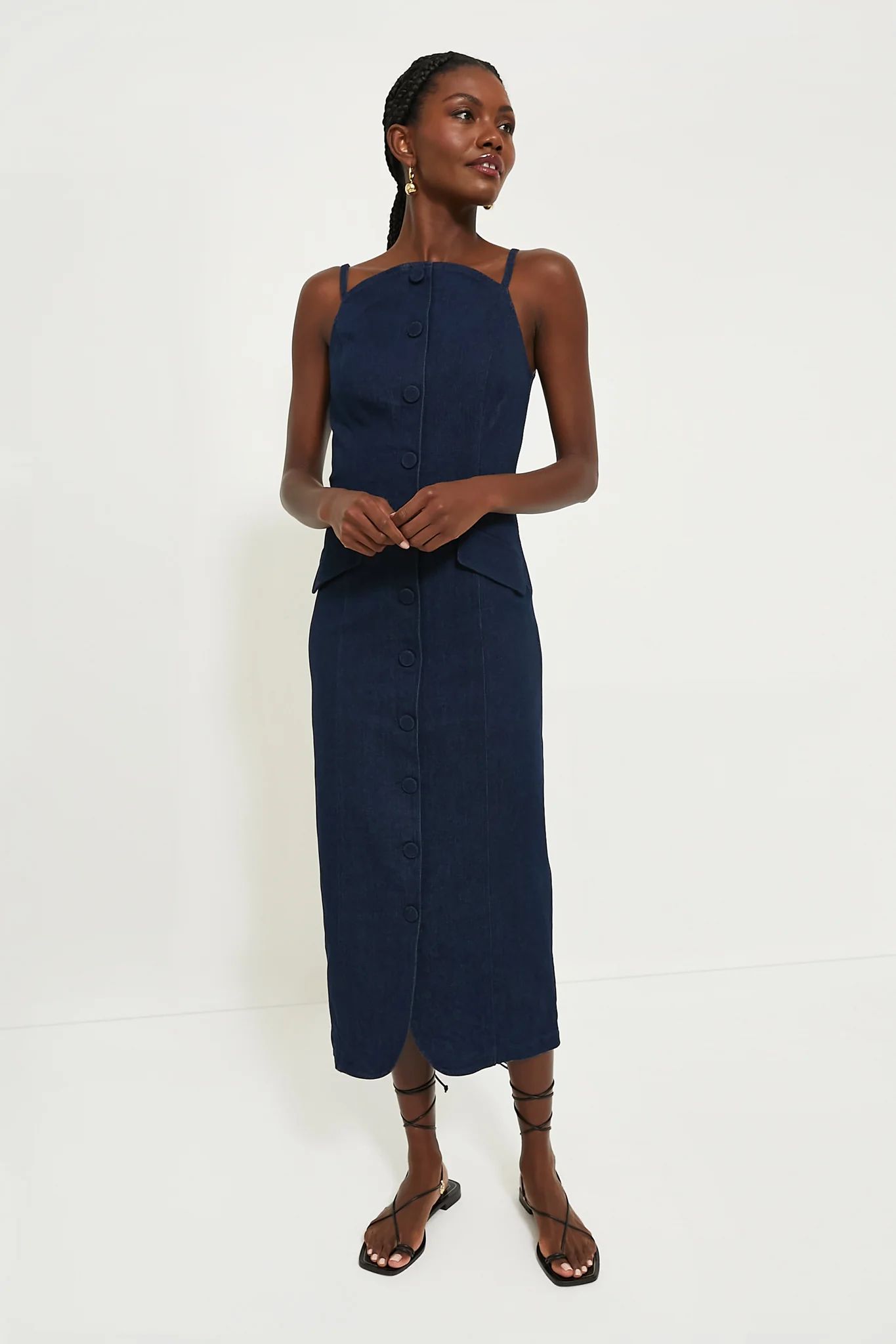 Denim Lilliana Dress | Tuckernuck (US)