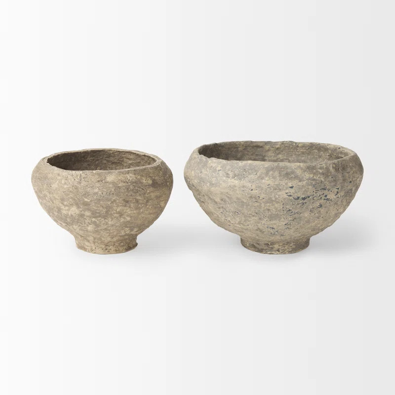 Aldrich Handmade Paper Mache Decorative Bowl 2 | Wayfair North America