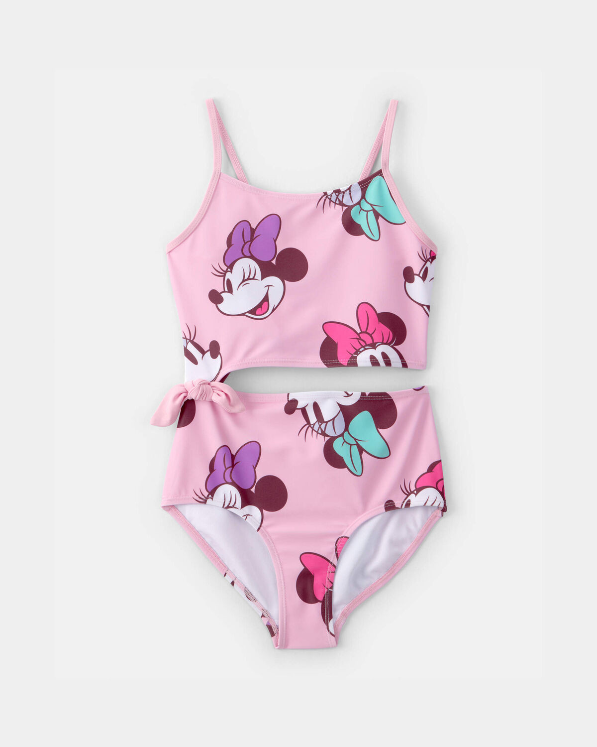 Girls 1-Piece Disney© Minnie Mouse Swimsuit - Pink | Carter's Inc