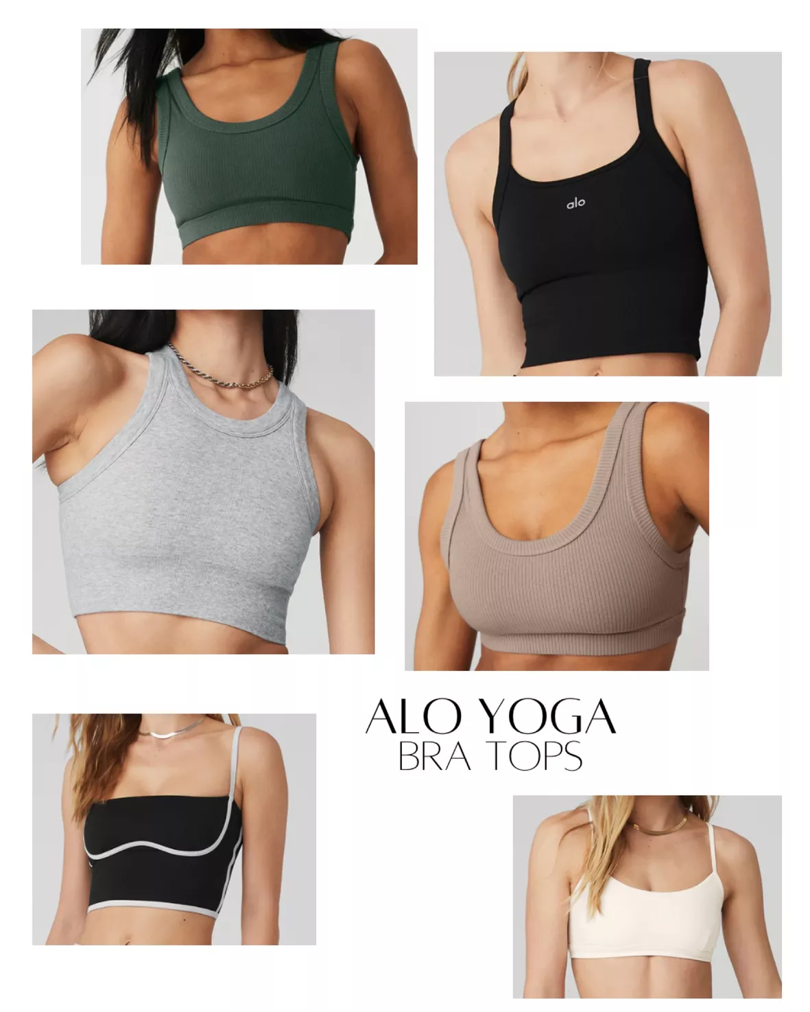 ALO Yoga Activewear Tops