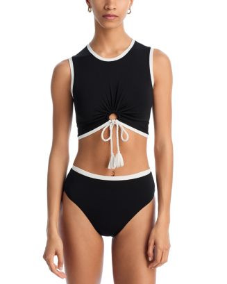 Tiena T-Shirt Swim Top & High Waist Bottoms | Bloomingdale's (AU)