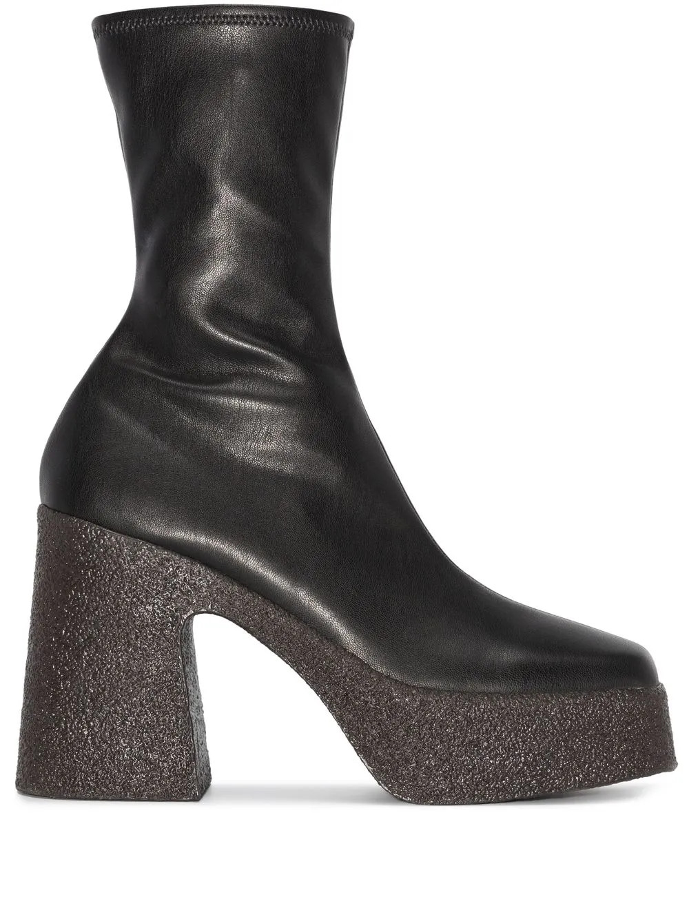 Stella McCartney Skyla Stretch Ankle Boots | Black | FARFETCH | Farfetch Global