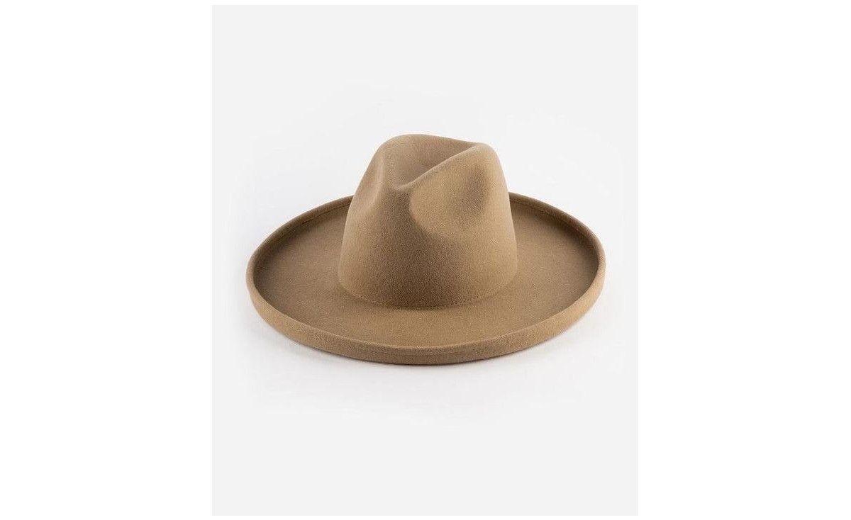 Chic Maude Pencil Brim Fedora Hat for Modern Style - Tan | Macy's
