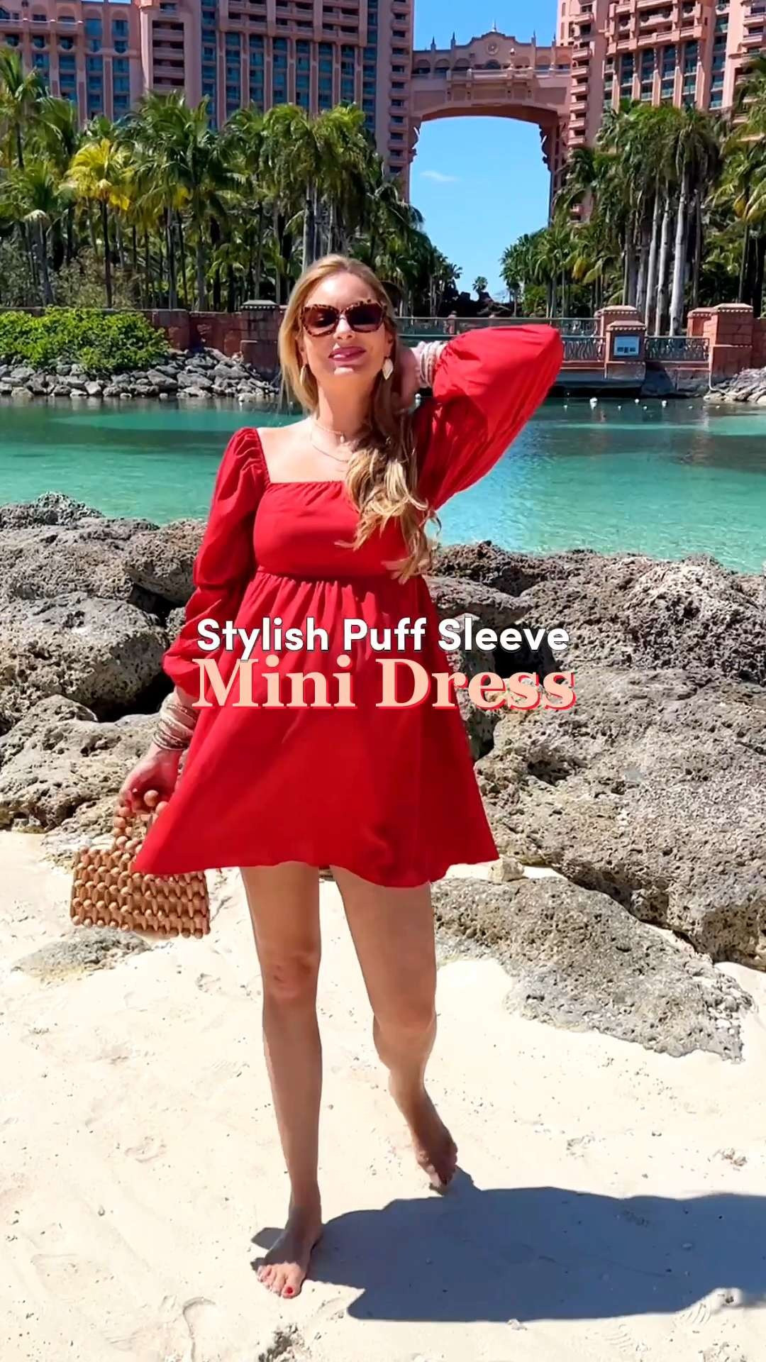 Get ready to turn heads in the dreamiest silhouette of the season! 👗 Whether you style it with strappy heels or keep it casual with white sneakers, the lightweight fabric makes it a dream to wear all day long. Great gift ideas for a graduation, a bridal shower guest, or just a little "treat yourself" moment for your next vacation 🌸 #Exlura #PuffSleeveDress #MiniDress #ExluraFashion #DateNightLook  

#LTKSpringSale #LTKPetite