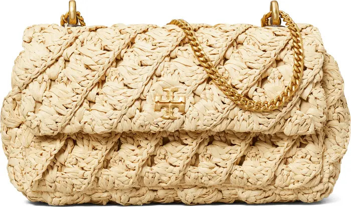 Kira Woven Raffia Convertible Shoulder Bag | Nordstrom