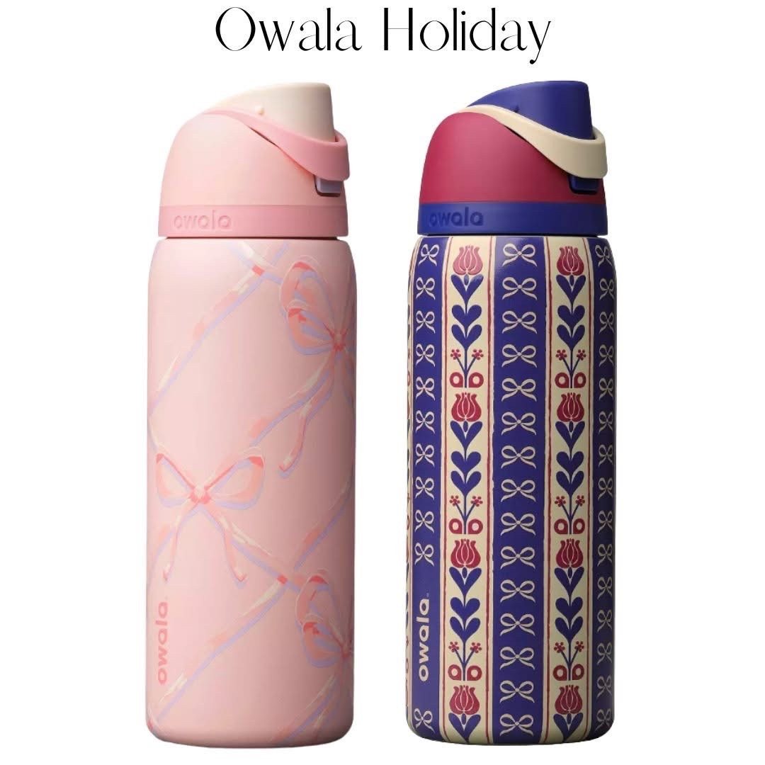These Owala holiday bottles are darling!!! I think they will sell out fast so grab them now! 

#LTKStyleTip #LTKFindsUnder50 #LTKHoliday