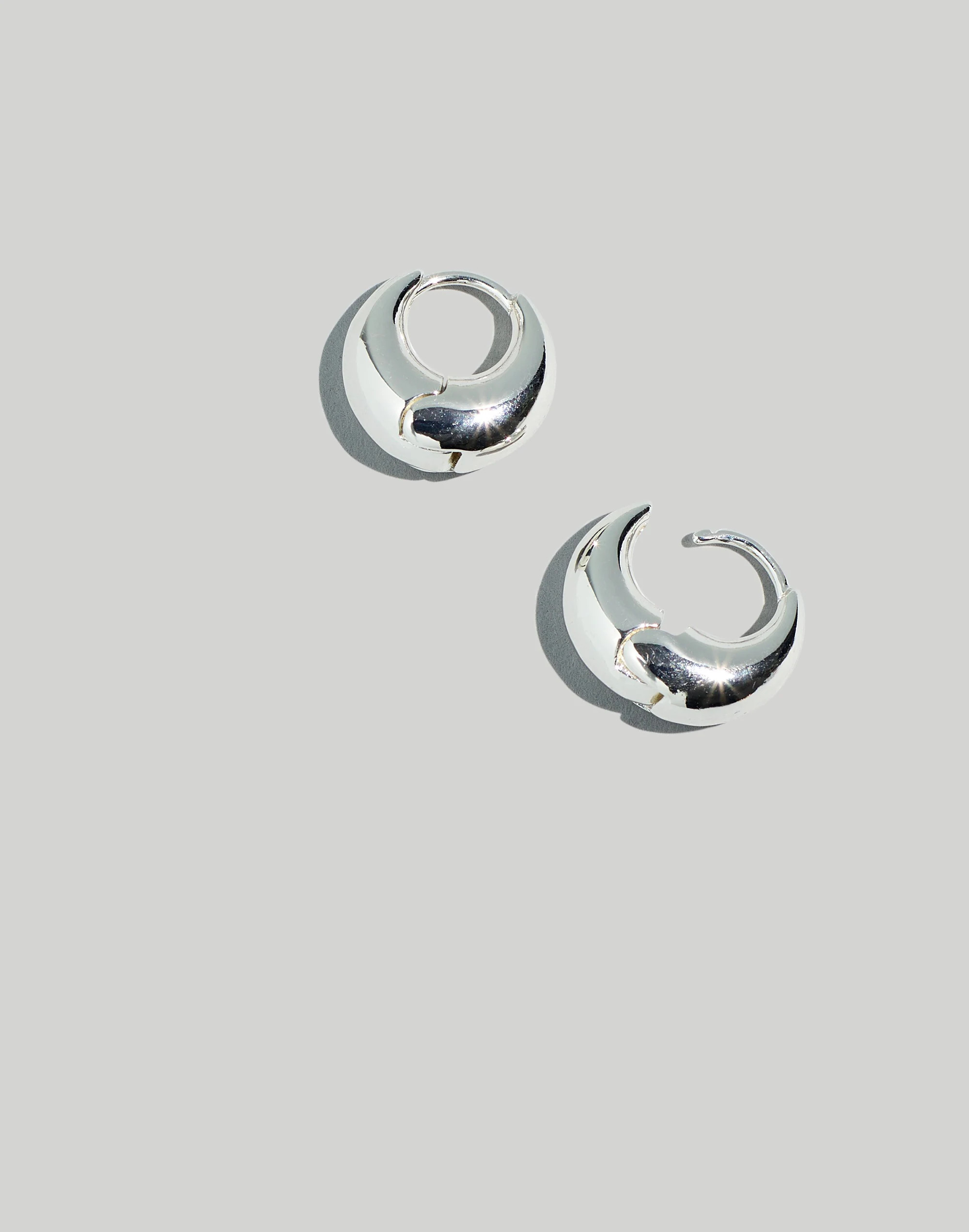 Puffy Hoop Earrings | Madewell