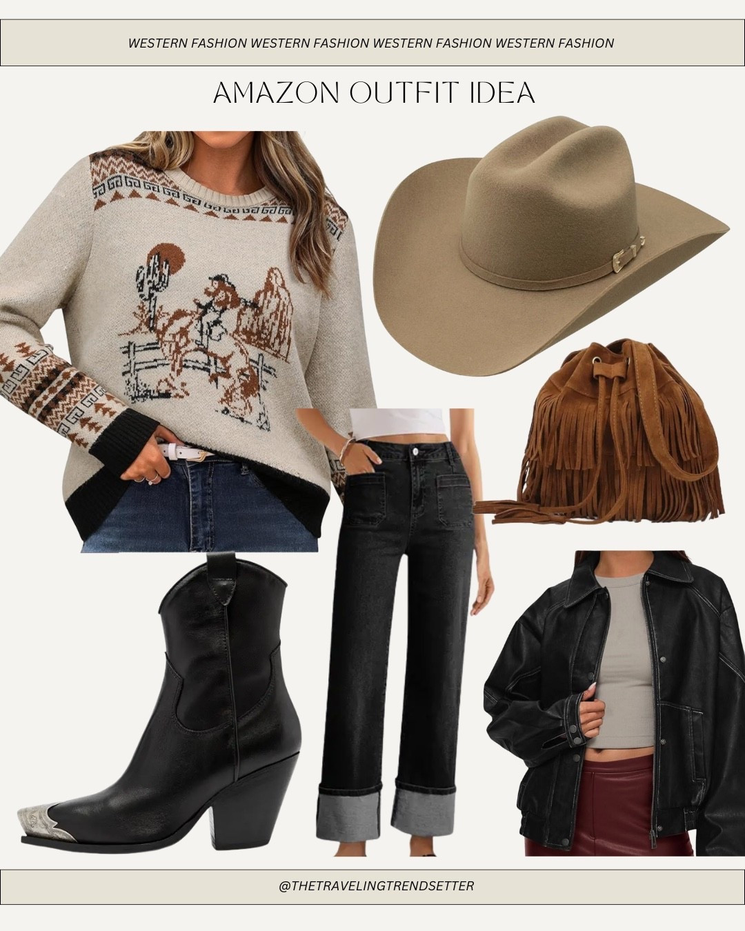 Amazon fall or winter country concert western outfit idea - western sweater - day time NFR outfit 

#LTKStyleTip #LTKFindsUnder100 #LTKFindsUnder50
