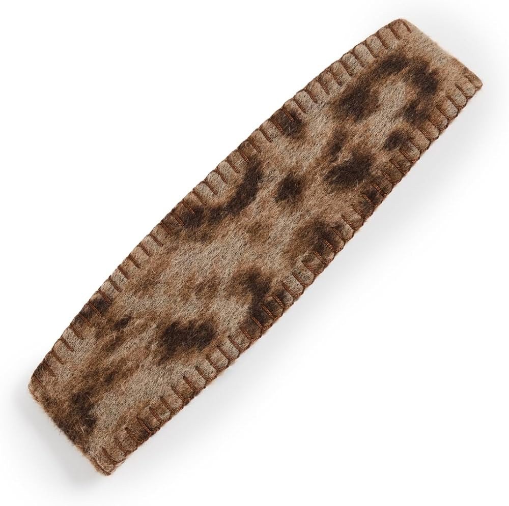 LELET NY Women's Erin Whipstitch Headwrap, Leopard, Print, One Size | Amazon (US)