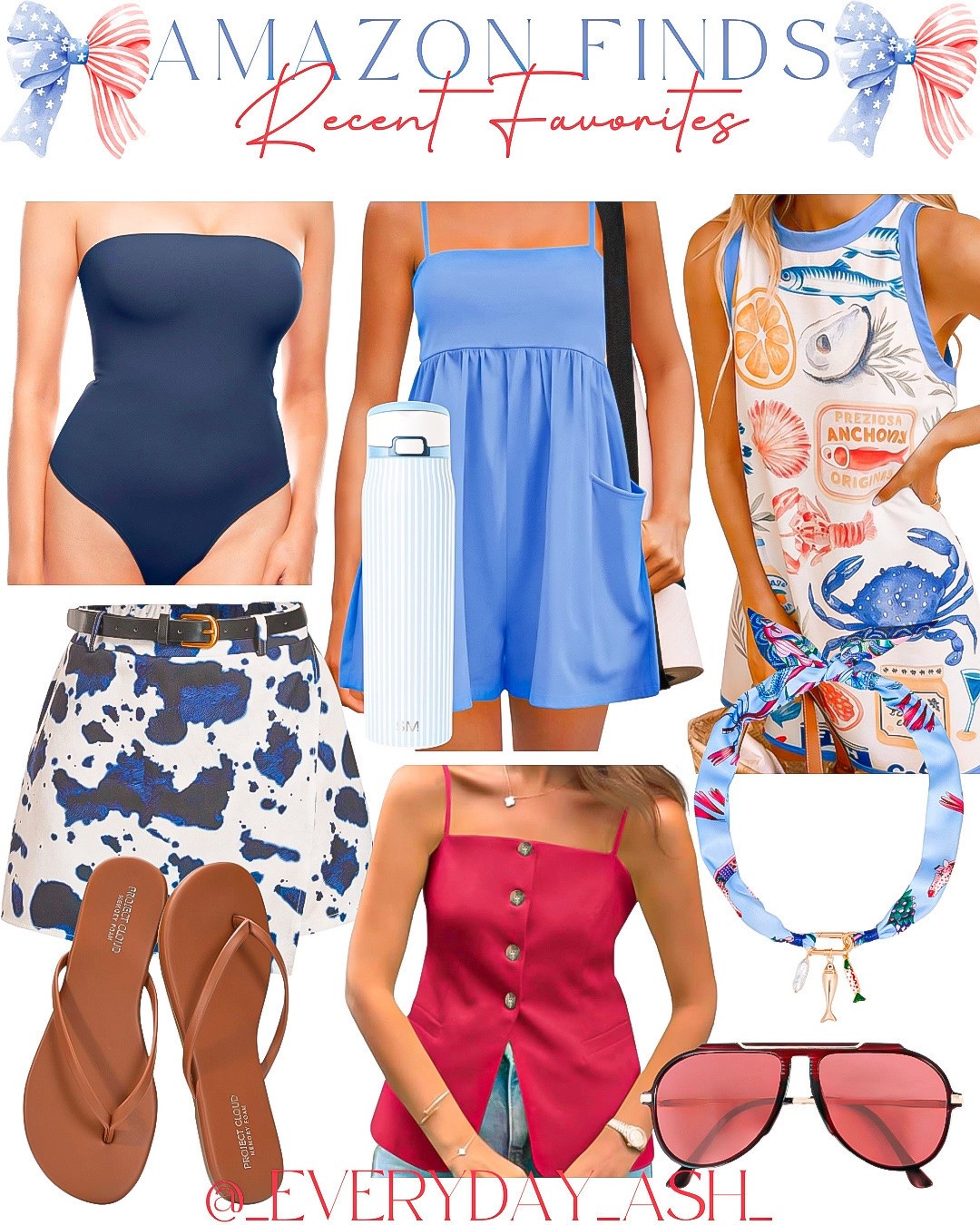 Amazon finds 💙💙

Summer fashion, bodysuit, romper, summer dress, Amazon fashion, skirt, red top, sandals, sunglasses, necklace

#LTKgrwm #LTKootd