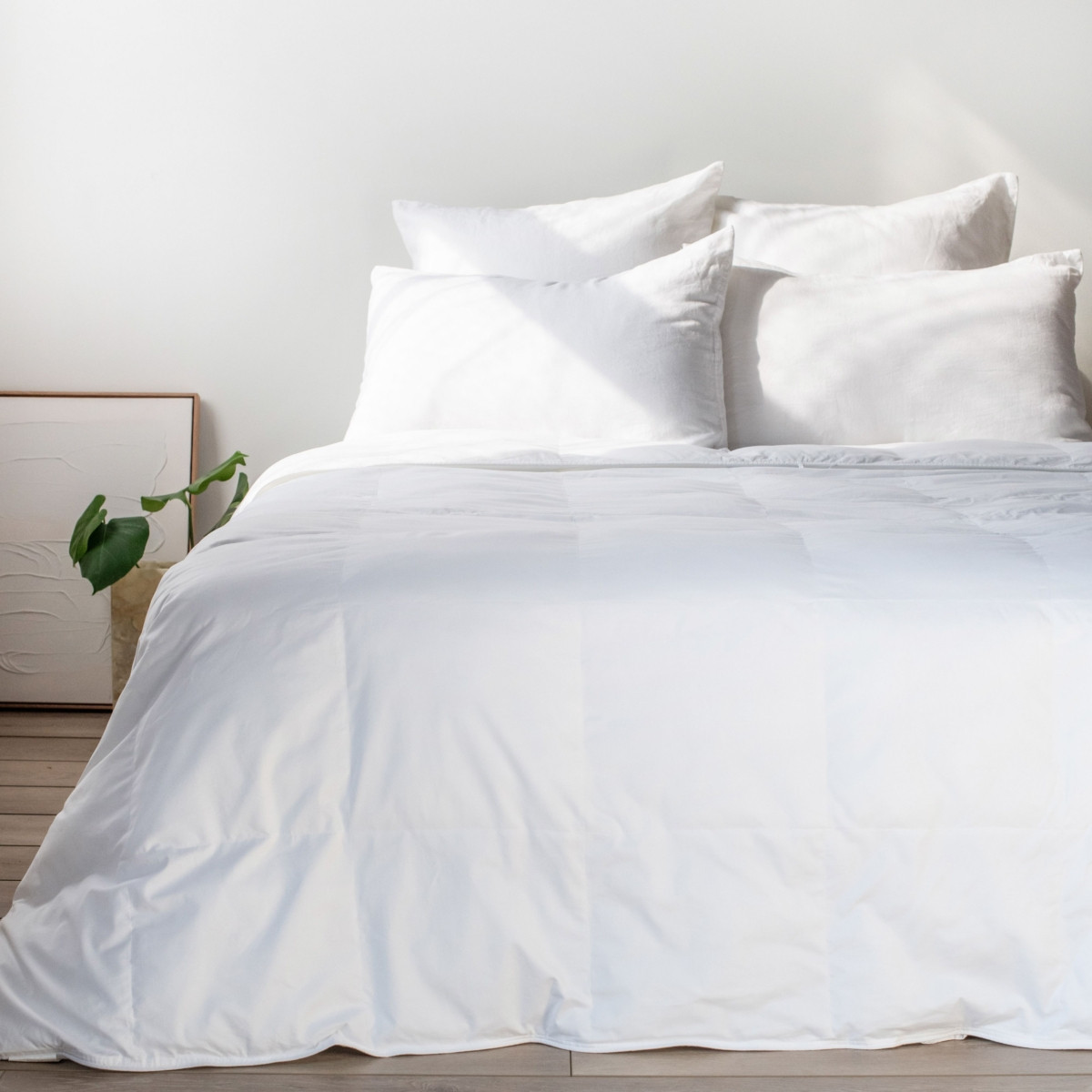 Light Weight Down Alternative Machine Washable Duvet Comforter Insert - King/Cal King - White | Macy's
