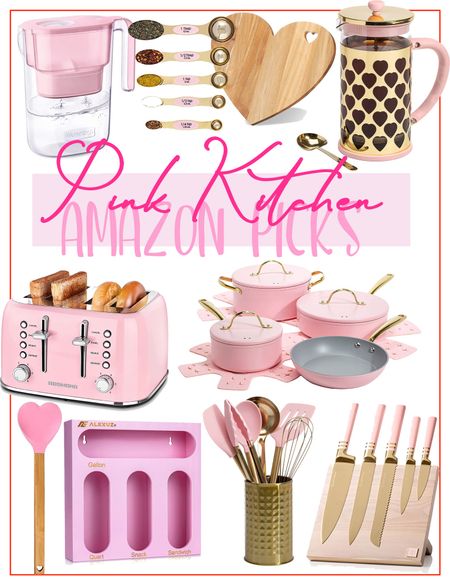 Pink Amazon Kitchen Favorites 

#LTKhome #LTKunder100 #LTKunder50