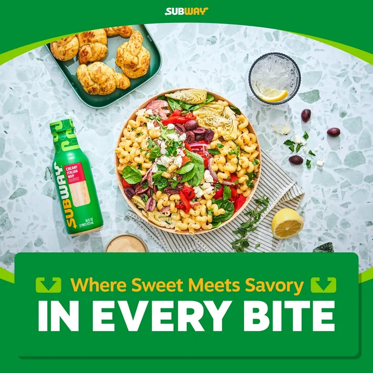 Subway Creamy Italian MVP Sauce, 16 fl. oz. | Walmart (US)