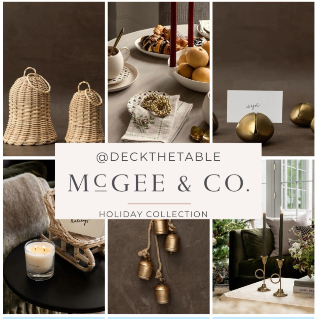 Have I mentioned that this is the time of year I get a little “Holiday ADD”?! I could be talking Halloween, Thanksgiving, or Christmas at any moment. So there’s your warning! Lol McGee & Co has launched their holiday collection! I’m sharing my favorites on LTK today! (How about those French horn taper holders?!) 

#LTKhome #LTKSeasonal #LTKHoliday