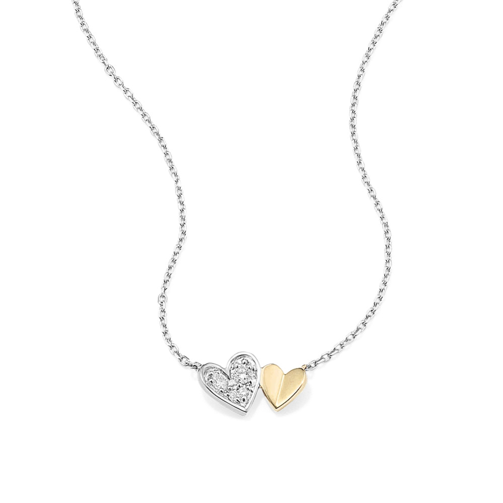 Heart-To-Heart Diamond Necklace | Shane Co