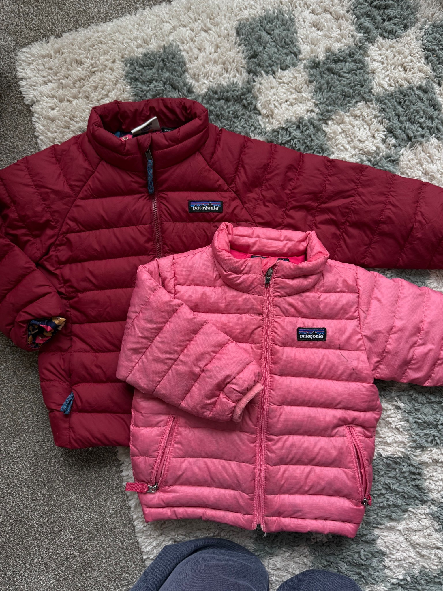 My staple toddler and baby winter gear! And my staple coat 🥰