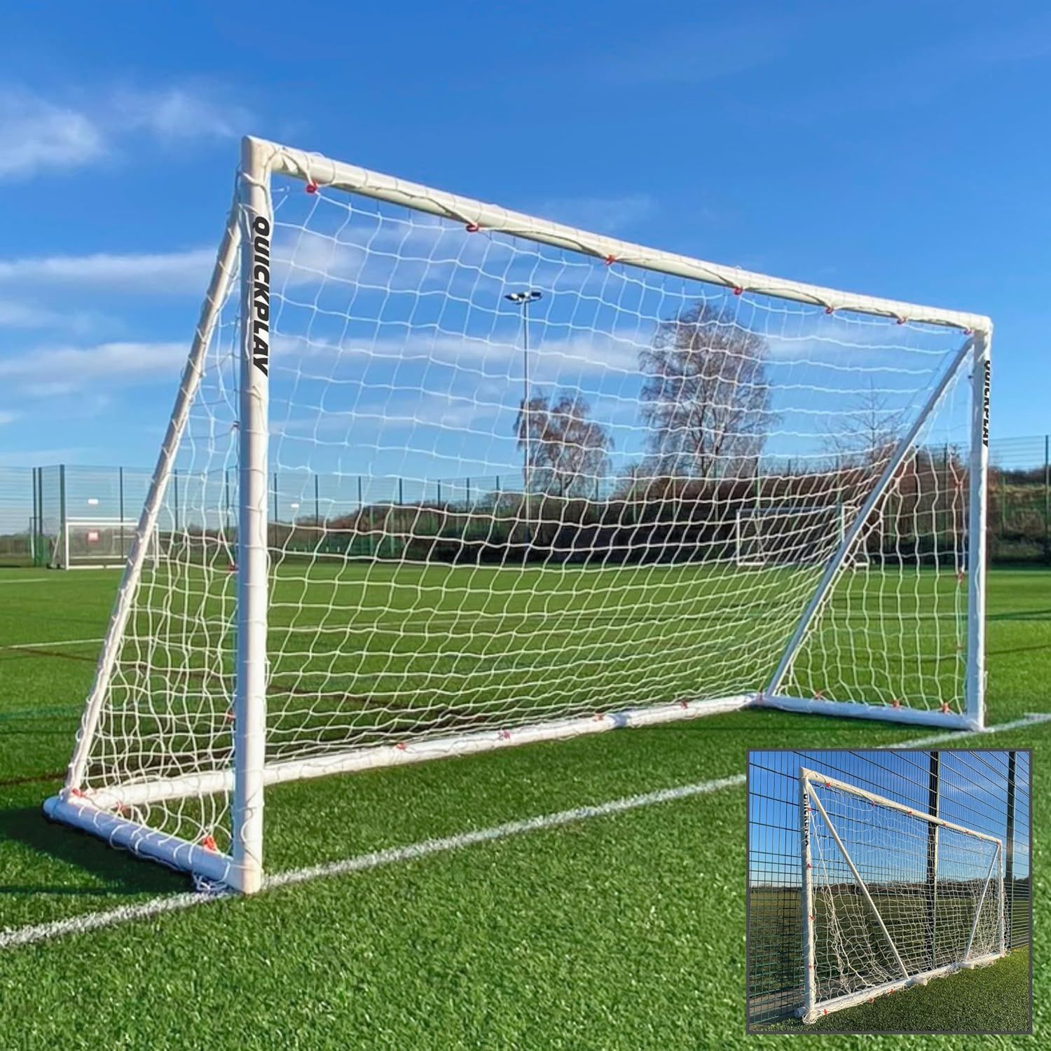 QUICKPLAY Q-Fold Soccer Goal | The 30 Second Folding Soccer Goal [Single Goal] The Best Weatherpr... | Amazon (US)