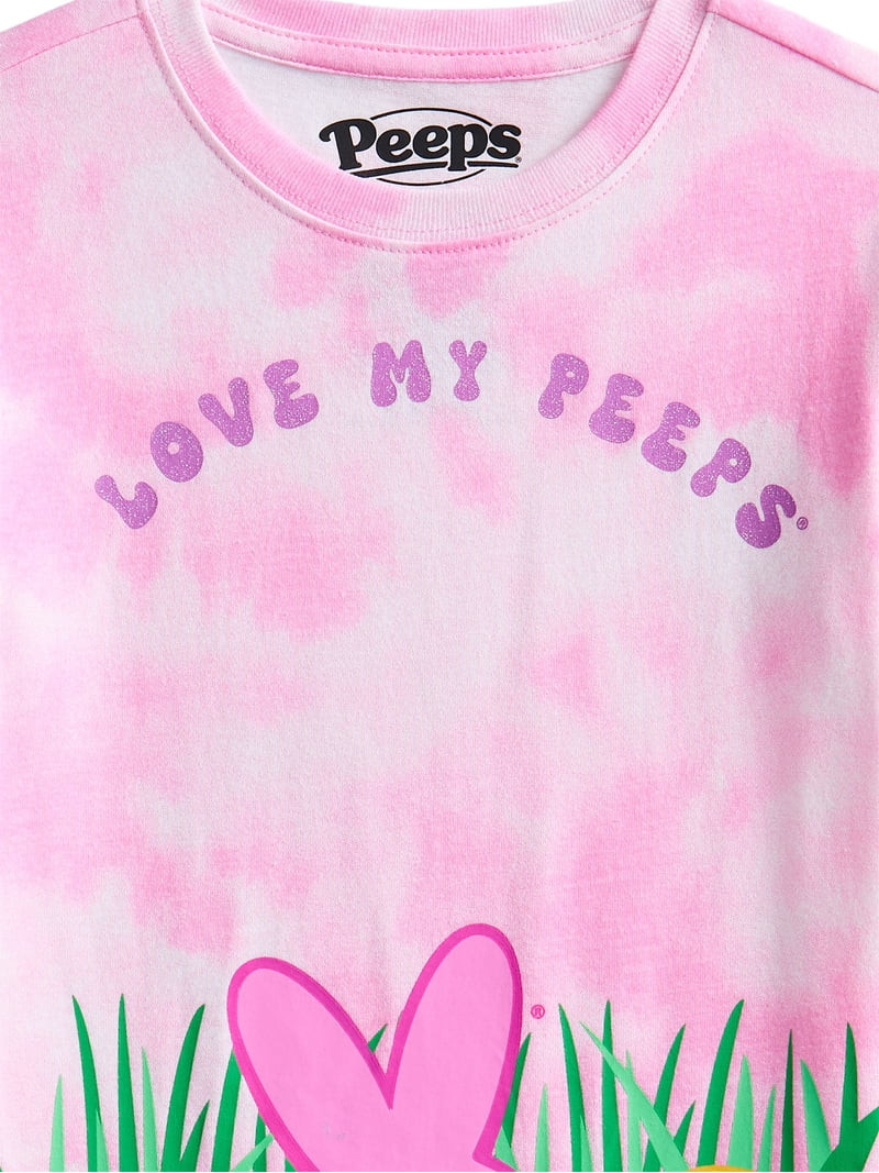 Peeps Girls Graphic Tee, Sizes 4-16 | Walmart (US)