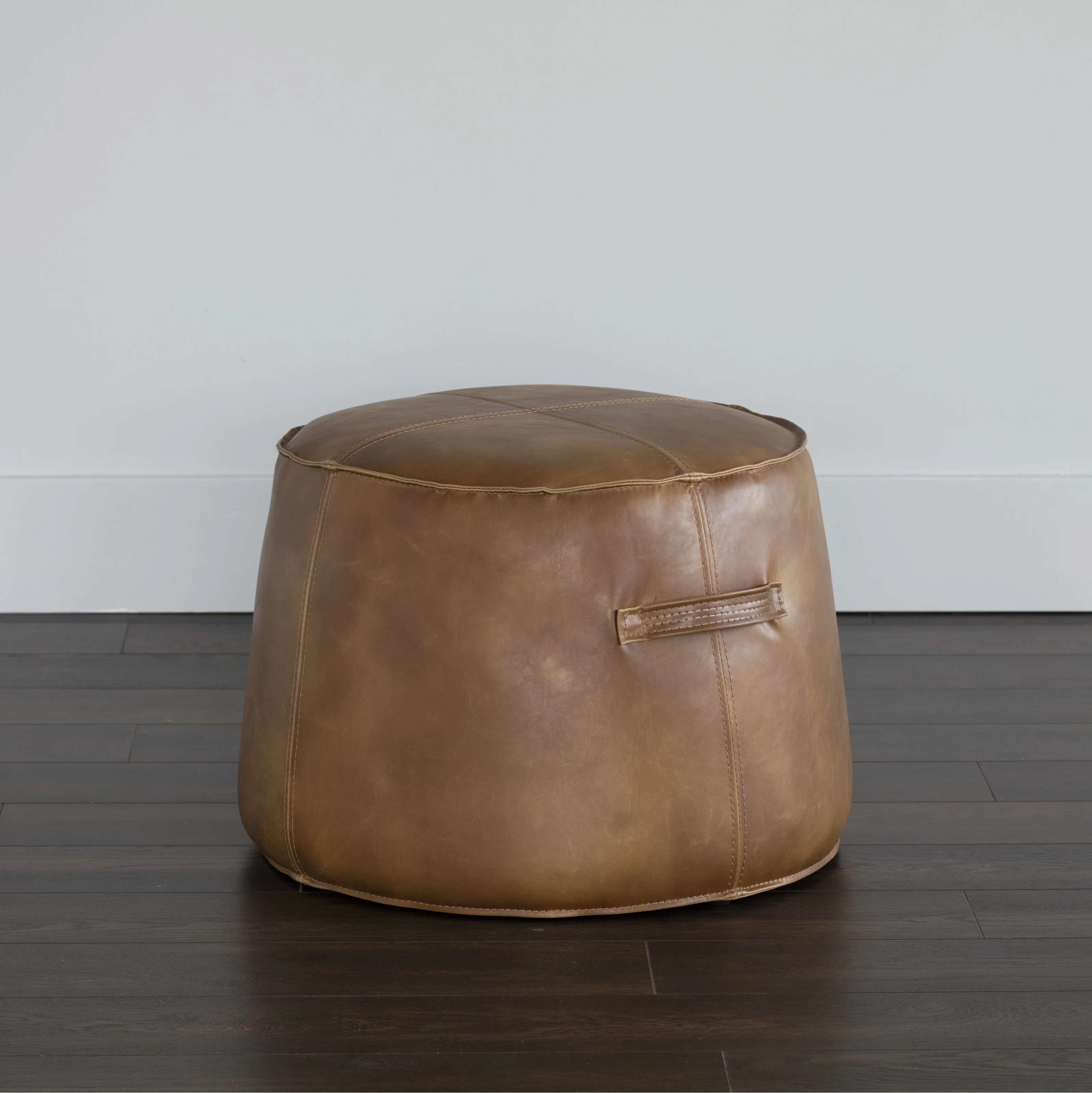 5West Round Pouf | Perigold