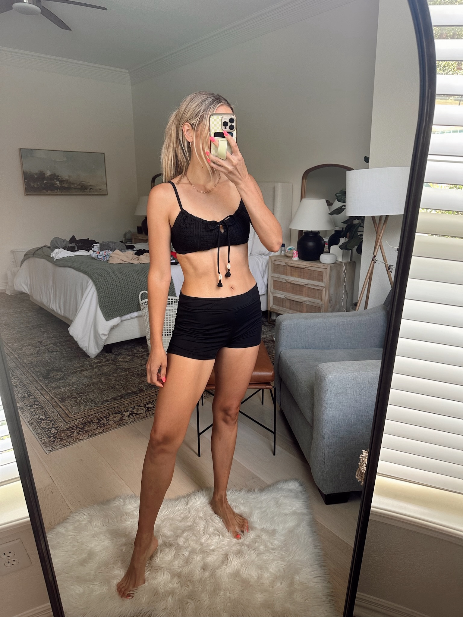 This swim top is so unique & fun. Size m / my tts in swim 

Swim shorts: size m // tts swim 

#LTKFindsUnder50 #LTKTravel #LTKSwim