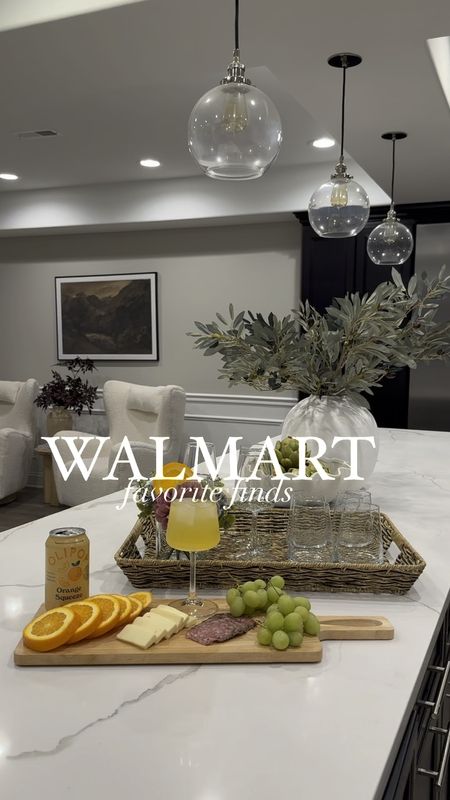 Walmart hosting essentials that are beautiful and affordable! Includes my favorite wine glasses, new large tray to hold everything, and charcuterie boards. @walmart #walmartfinds #walmarthome 

#LTKhome #LTKVideo #LTKGiftGuide