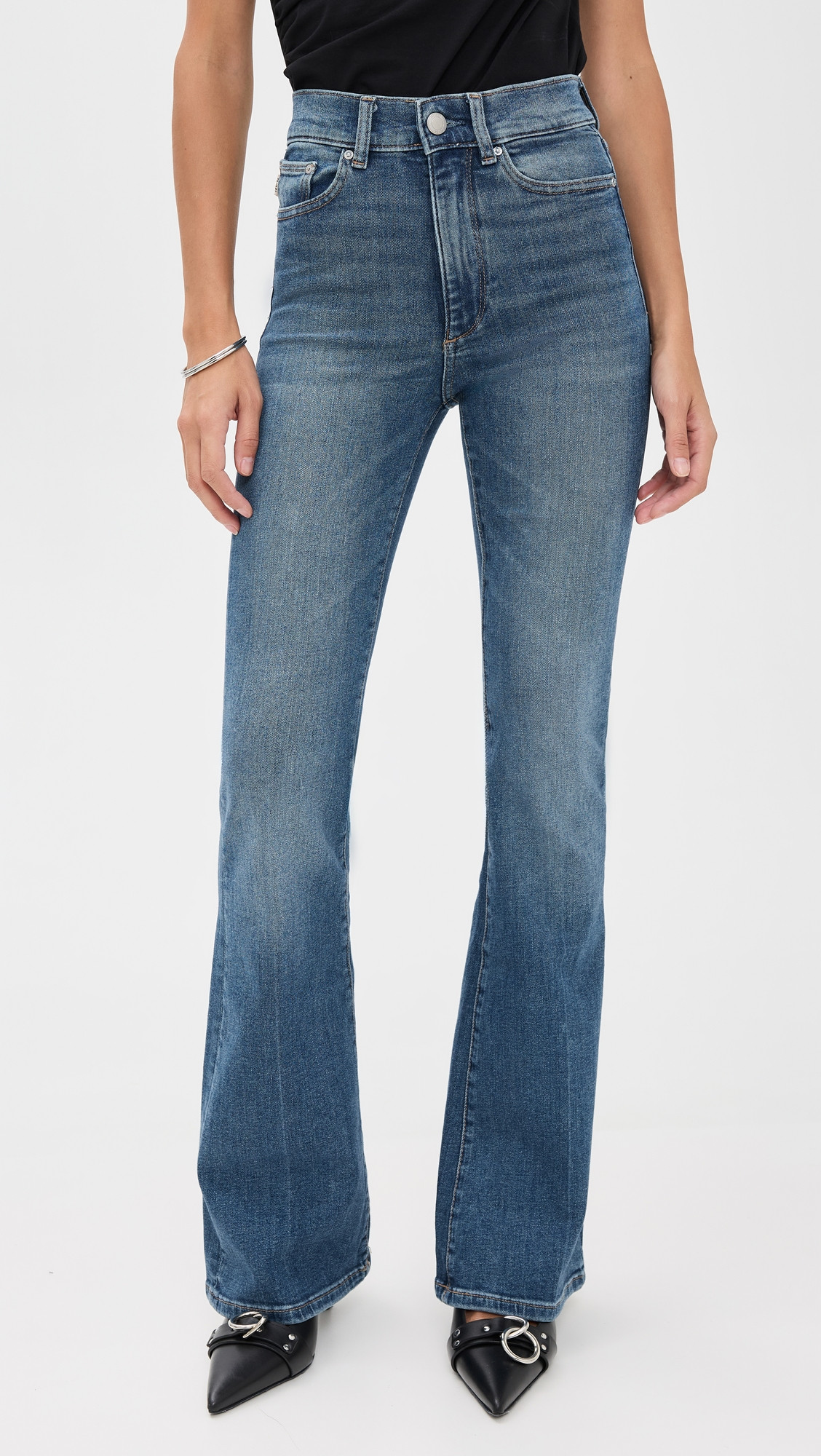 DL1961 Bridget Bootcut High Rise Instasculpt Jeans Oceanside (Ultimate) 26 | Shopbop