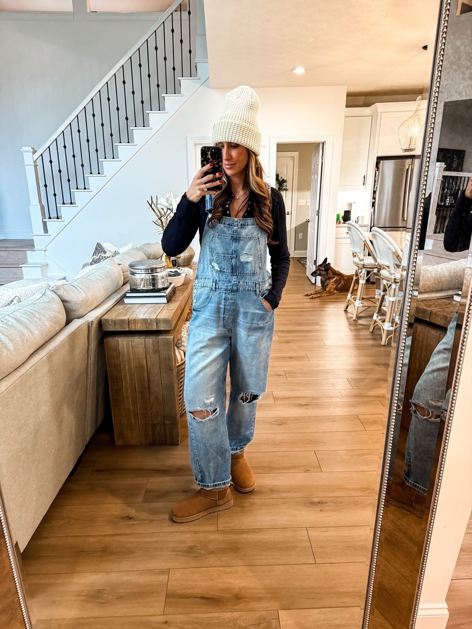 Overall outfit, winter outfit, easy winter outfit, 3025 trends, themominstyle

#LTKmomlife #LTKootd #LTKSeasonal