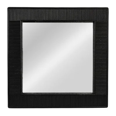 Addy Bamboo Square Wall Mirror | Wayfair North America
