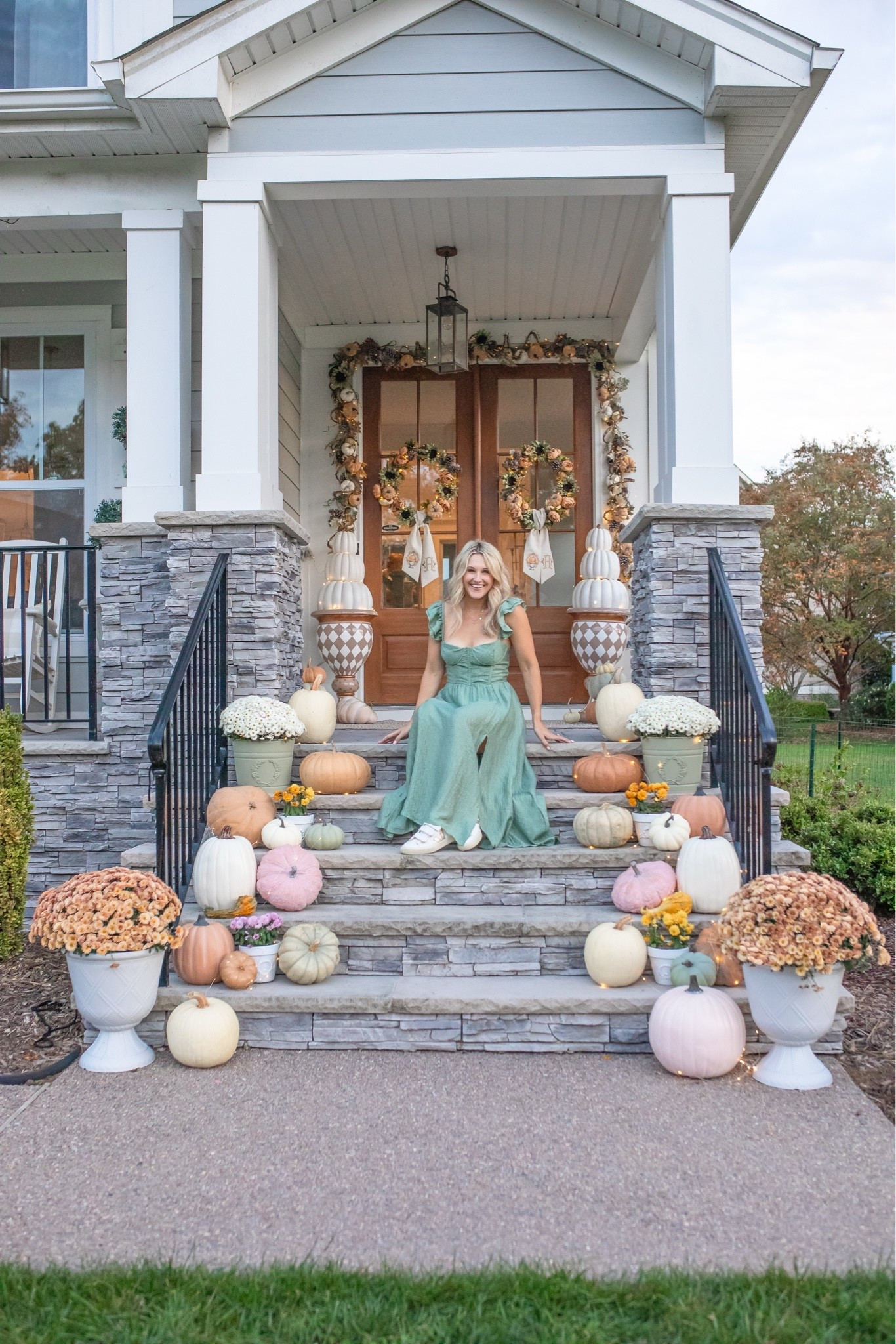 Fall front porch decor!
Grandmillenial
Fall decor
Pumpkins
Faux pumpkins

#LTKHome #LTKSaleAlert #LTKmomlife