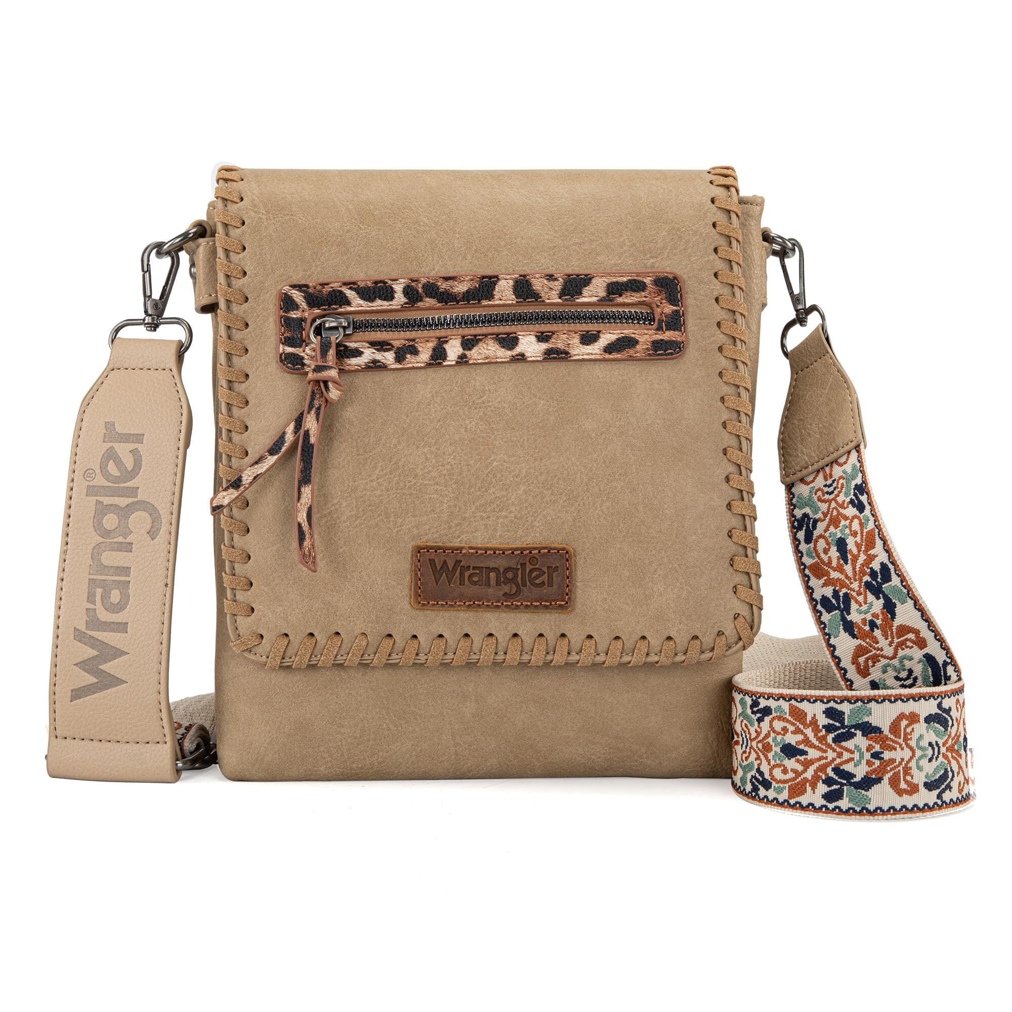 Wrangler Crossbody Bags for Women Satchel Purse Medium Shoulder Handbags with Detachable Guitar S... | Walmart (US)