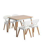 Mid Century Kid Table And Chairs Set | Marshalls
