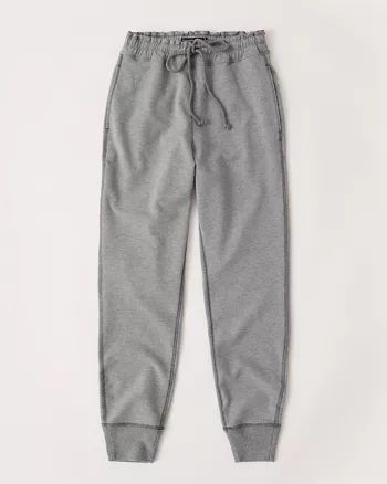 Ruffle Waistband Joggers | Abercrombie & Fitch US & UK