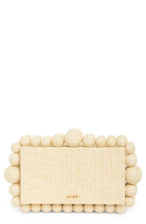 Cult Gaia Eos Box Clutch in Sand at Nordstrom | Nordstrom
