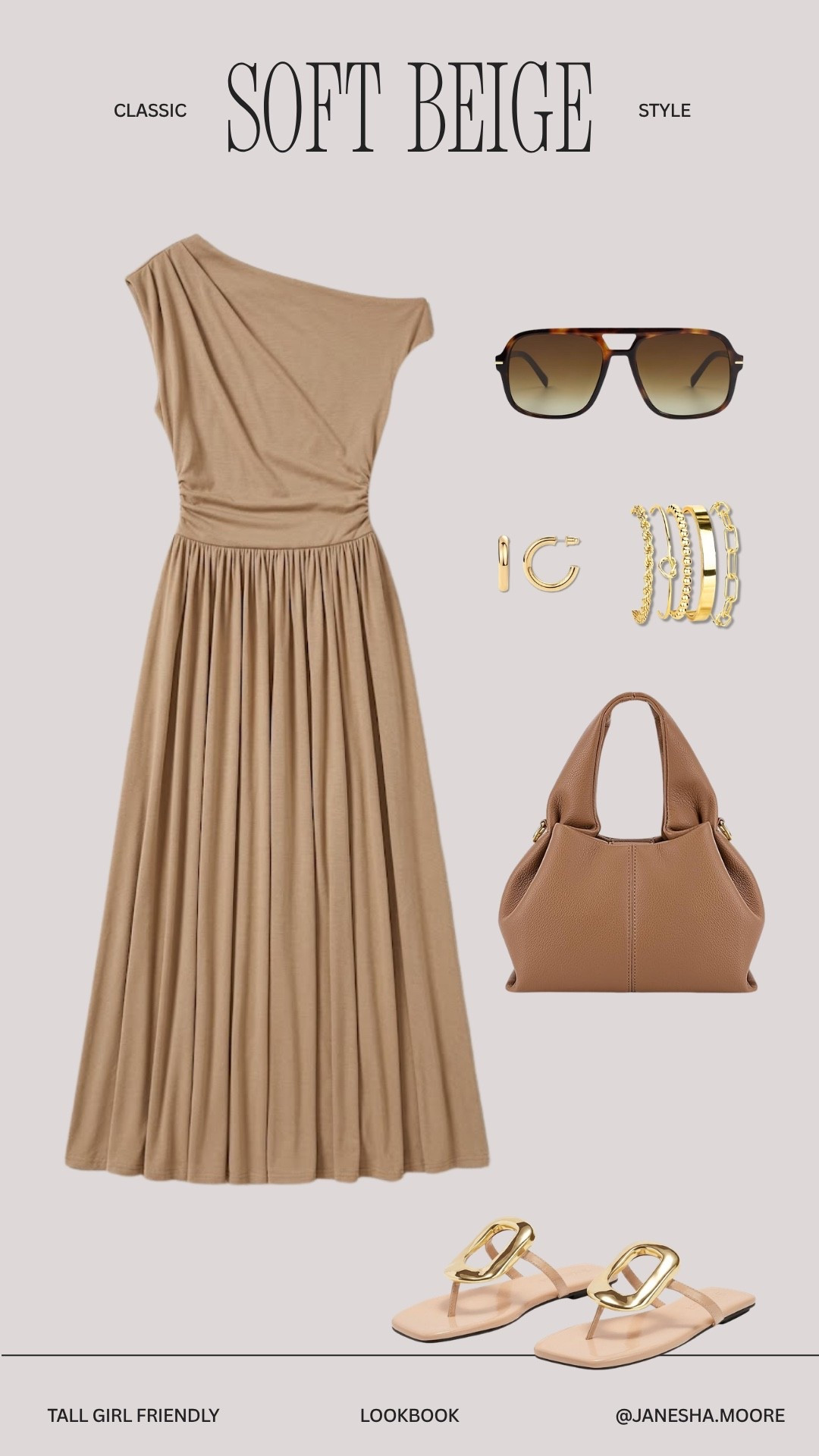 Classic Soft Beige Style | I am 5’9 200 lbs and wear a small. They run big! Trust me 🫶🏽 Perfect for bridal shower, baby shower, and spring festivities!

#LTKMidsize #LTKFindsUnder50 #LTKStyleTip