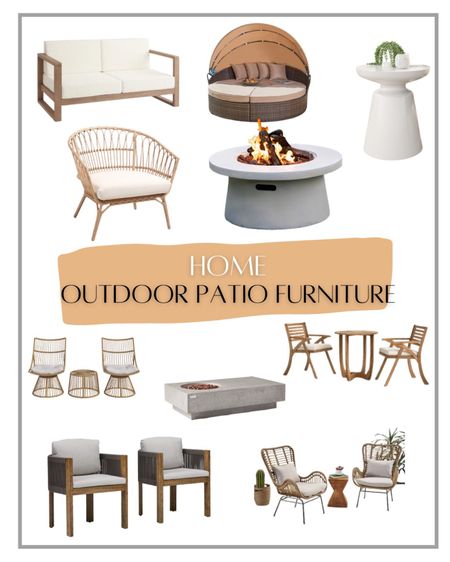 This outdoor patio furniture will really tie your outdoor space together! 

#LTKSeasonal #LTKstyletip #LTKhome