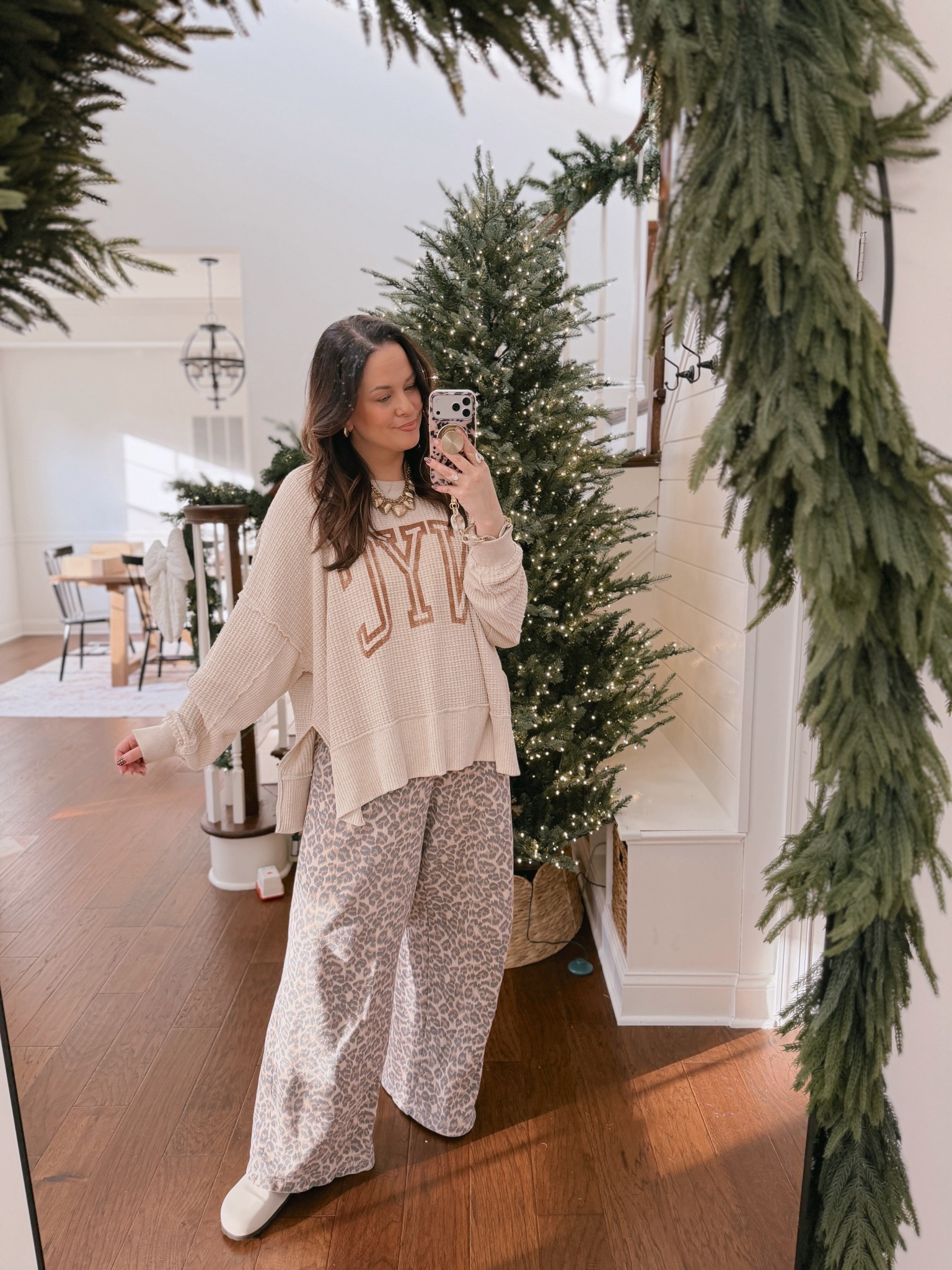 The perfect sunday outfit.. wearing a large in both.. run oversized! 

#LTKootd #LTKMidsize #LTKSaleAlert