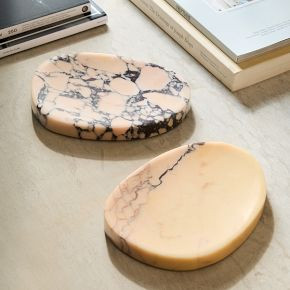 Asymmetrical Marble Trays | West Elm (US)