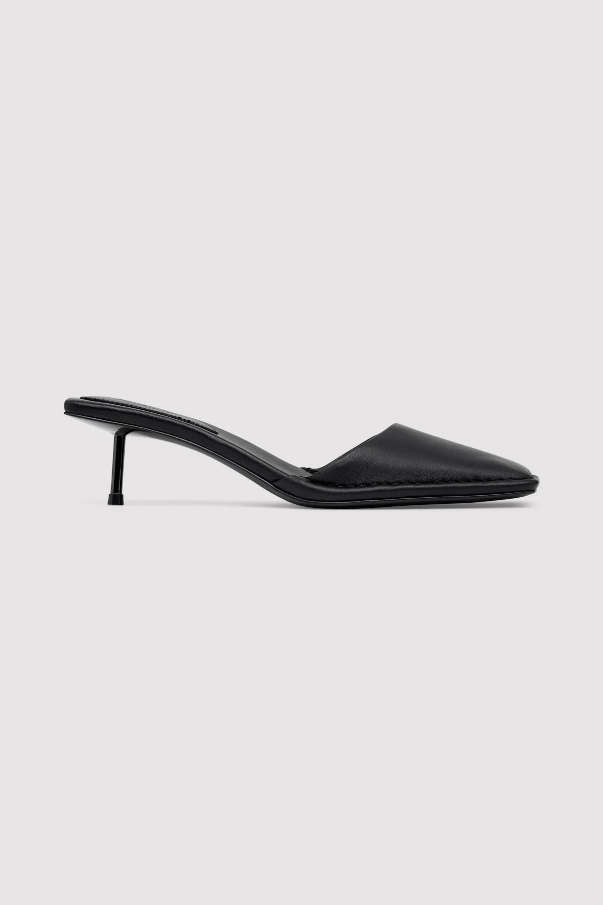 Soft Square Toe Heel - Black | St. Agni (US, UK, EU)