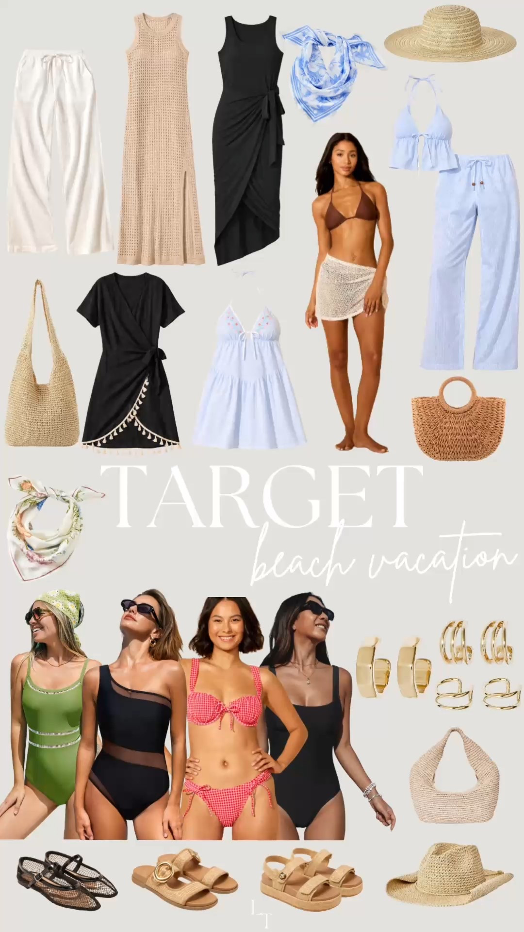 Target beach staples I’m loving right now ☀️
Easy dresses, flattering swims, woven bags, and gold accents that make everything feel put together.

#LTKSeasonal #LTKgrwm #LTKootd