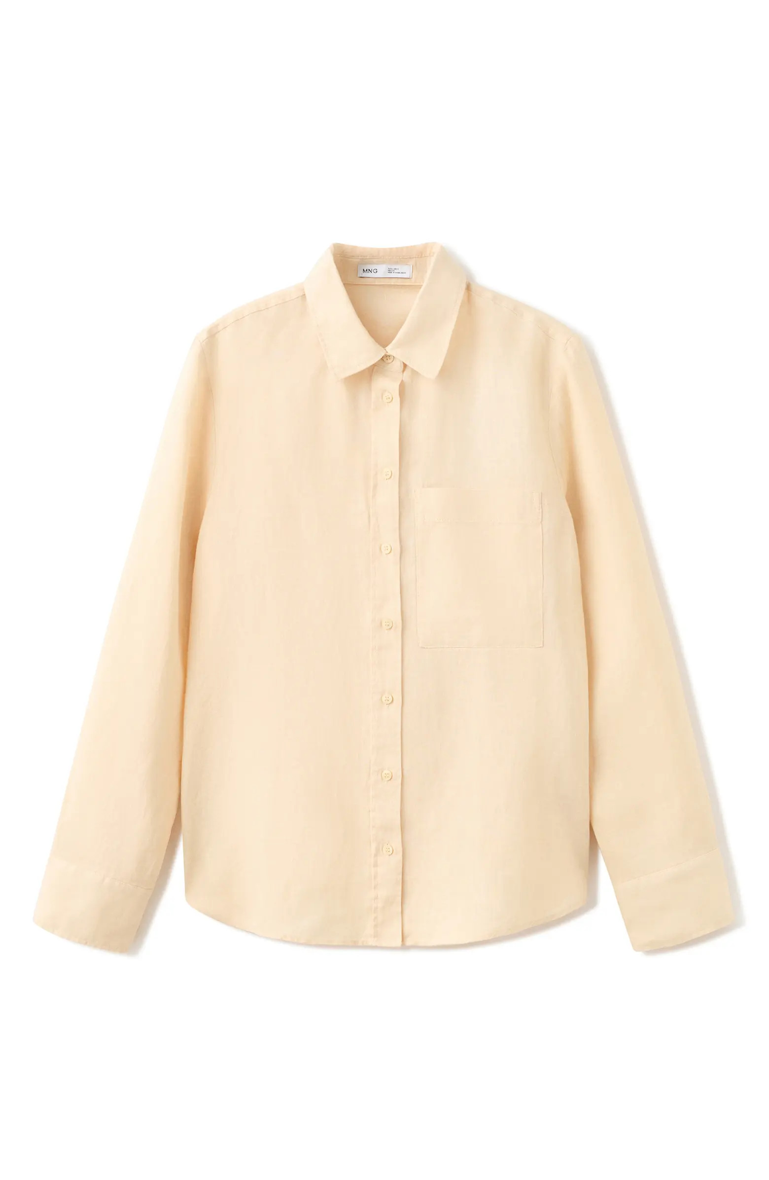 Linen Button-Up Shirt | Nordstrom