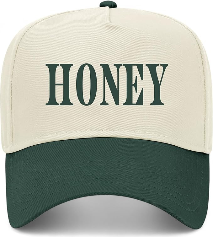 Honey Vintage Trucker Hat | Camo Viral Trendy Cowboy Cowgirl Western | Premium Baseball Hat for M... | Amazon (US)