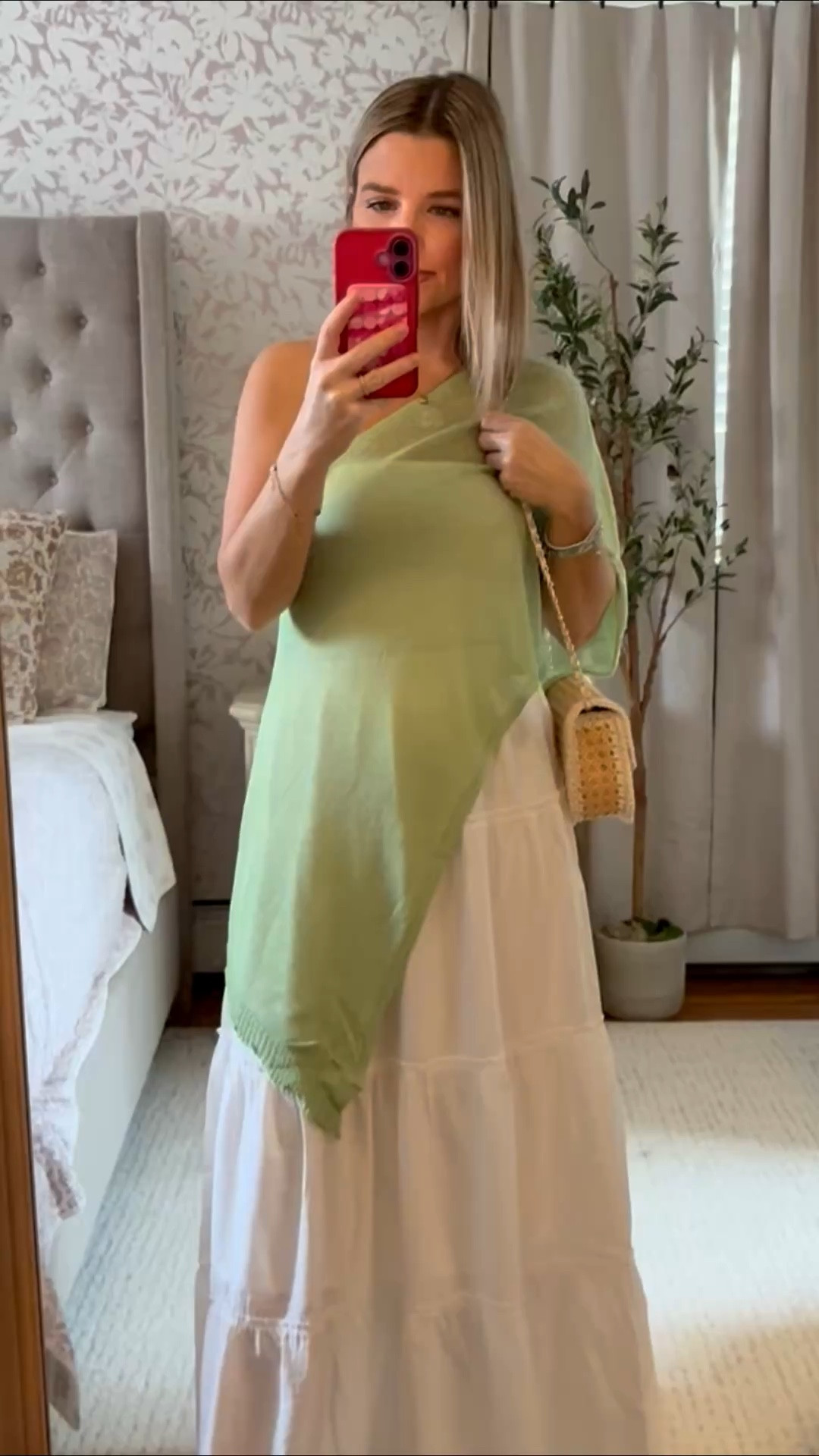 Love this skirt with this sheer top! 

#LTKootd #LTKSaleAlert #LTKPetite