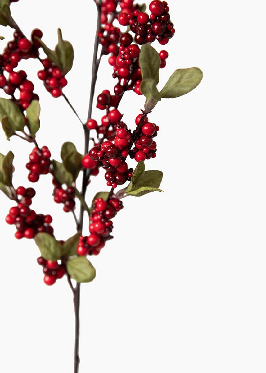 Burgundy Artificial Waterproof Berry Branch - 36 | Afloral