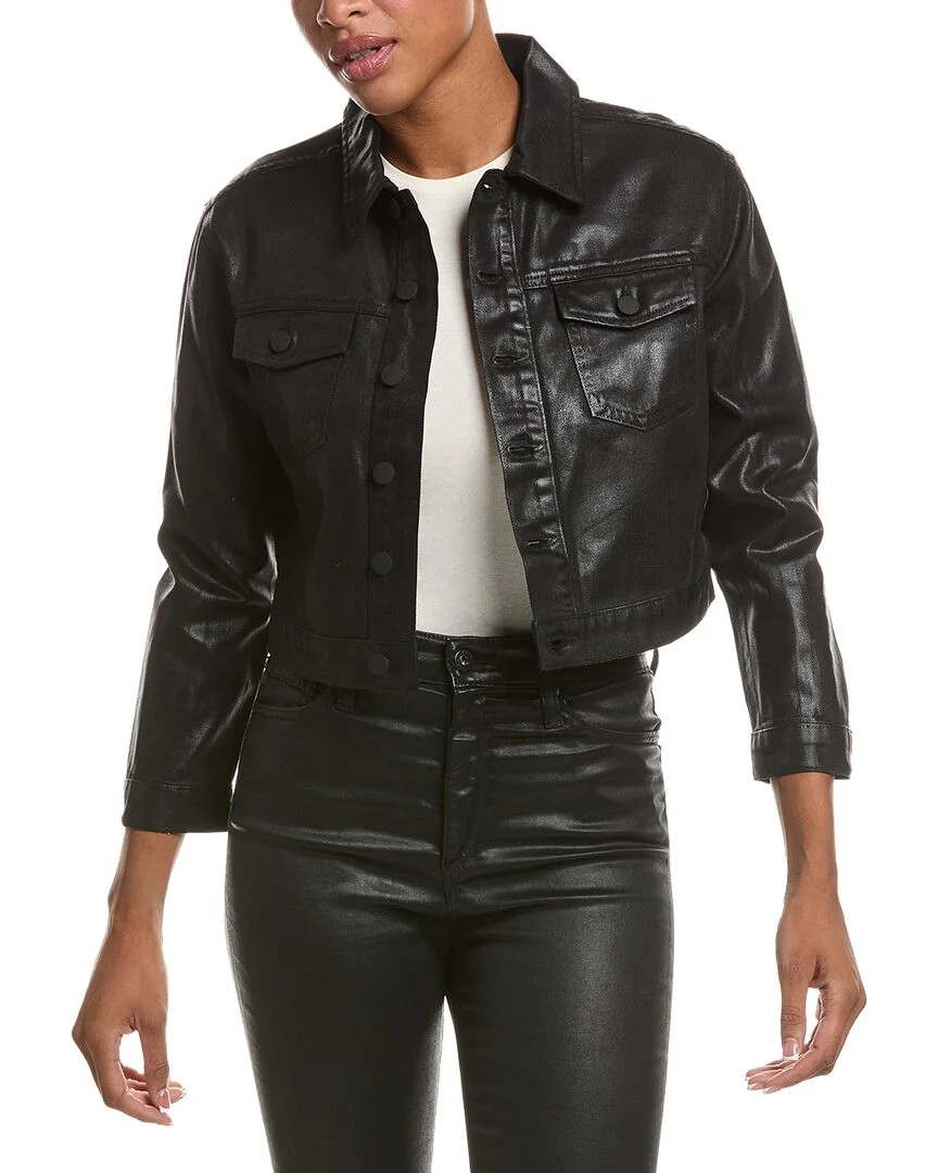 L'AGENCE Koda Crop Jacket | Shop Simon