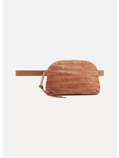 Demi woven leather belt bag | NET-A-PORTER (US)