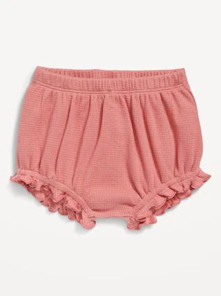Ruffled Thermal-Knit Bloomer Shorts for Baby | Old Navy (US)