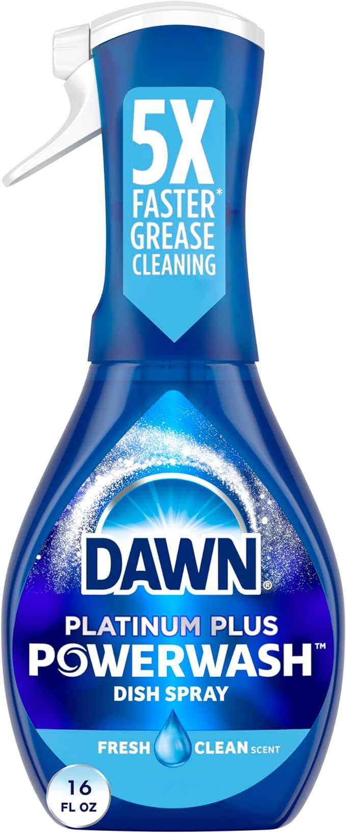 Dawn Platinum Powerwash Dish Spray, Dish Soap, Fresh Scent, 16 Fl Oz | Amazon (US)
