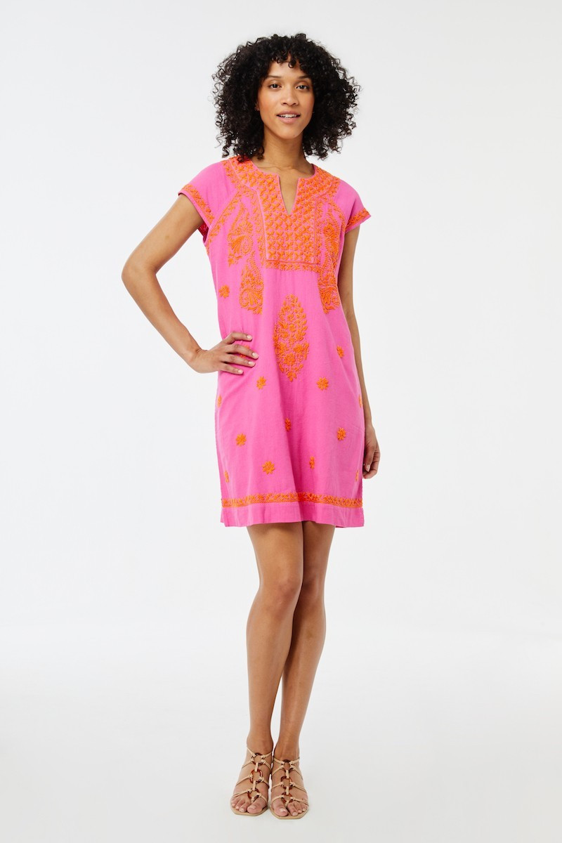FUSCHIA FAITH DRESS | Roller Rabbit